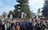 حضور دکتر شیخان در راهپیمایی 22 بهمن ماسال